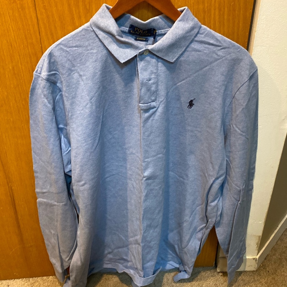 Long Sleeve Polo Shirt